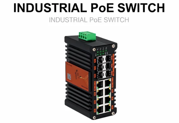 Sfp+ 10G Managed Switch 8 Port - Industrial L2+ Managed PoE Switch 8Port