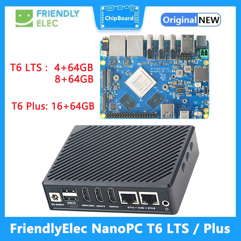 FriendlyElec NanoPC T6 LTS/Plu - Nanopc T6 16Gb review and price