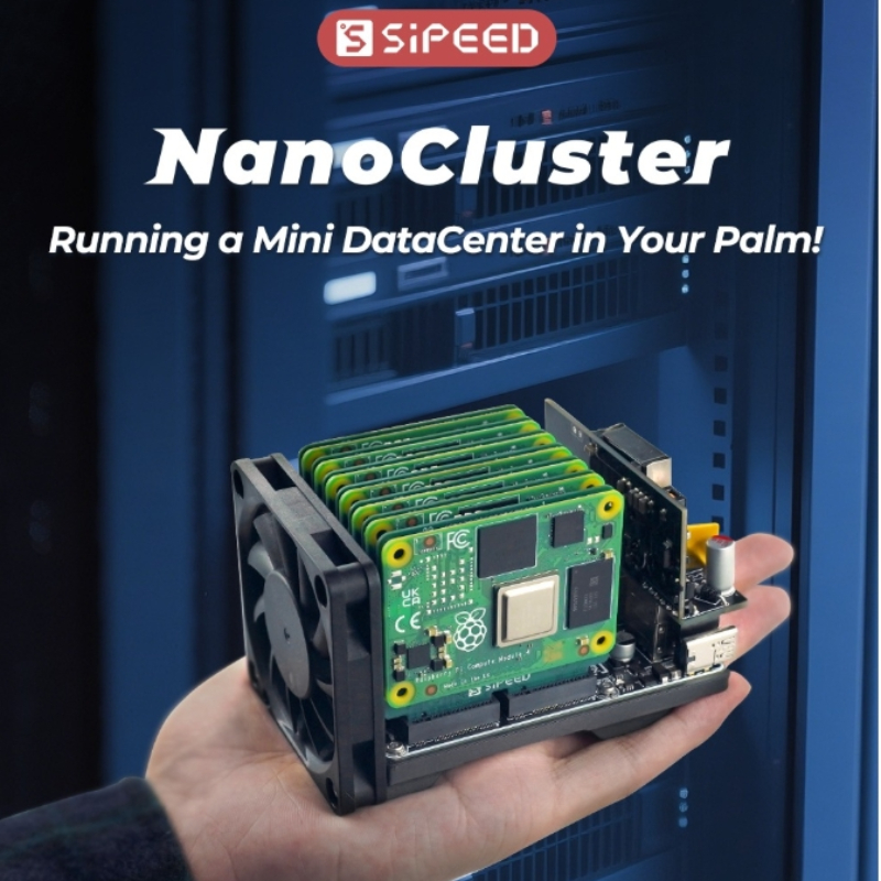 Sipeed NanoCluster CM4/5 Mini  - Deskpi Super6C review and price