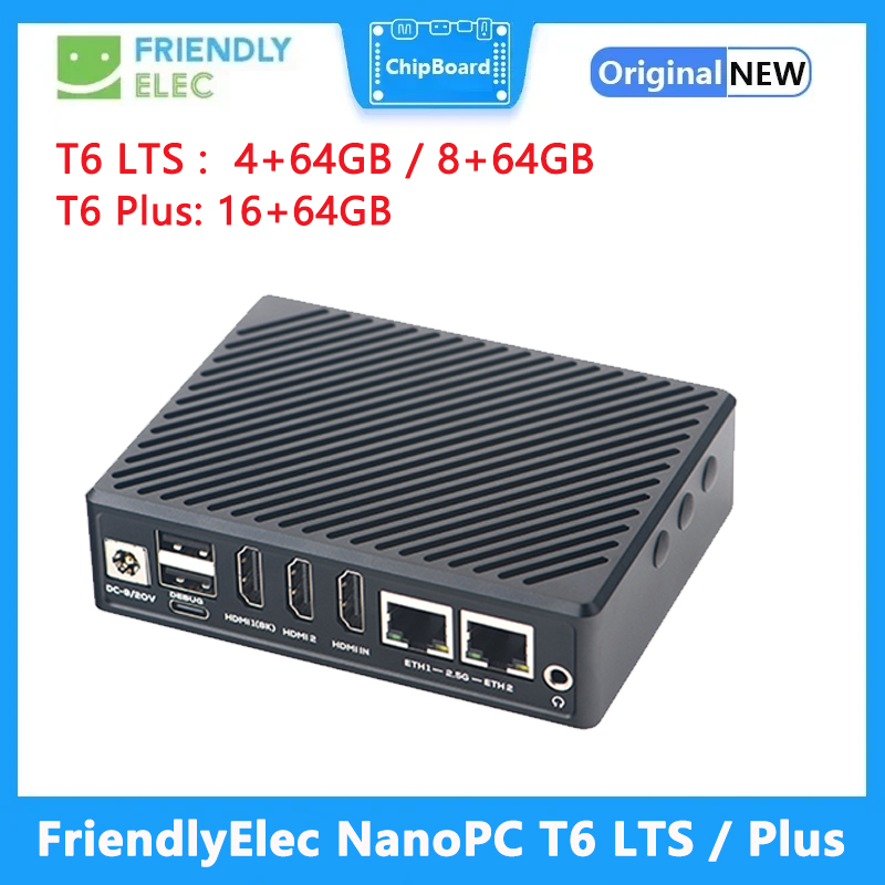 FriendlyElec NanoPC T6 LTS/Plu - Nanopc T6 16Gb review and price