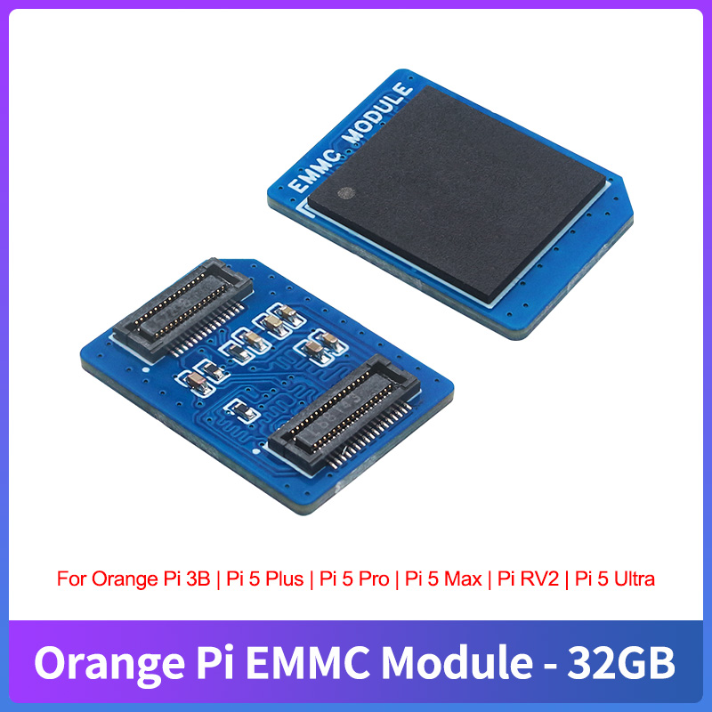 EMMC Module 32GB for Orange Pi - Orange Pi 5 Plus 32Gb review and price