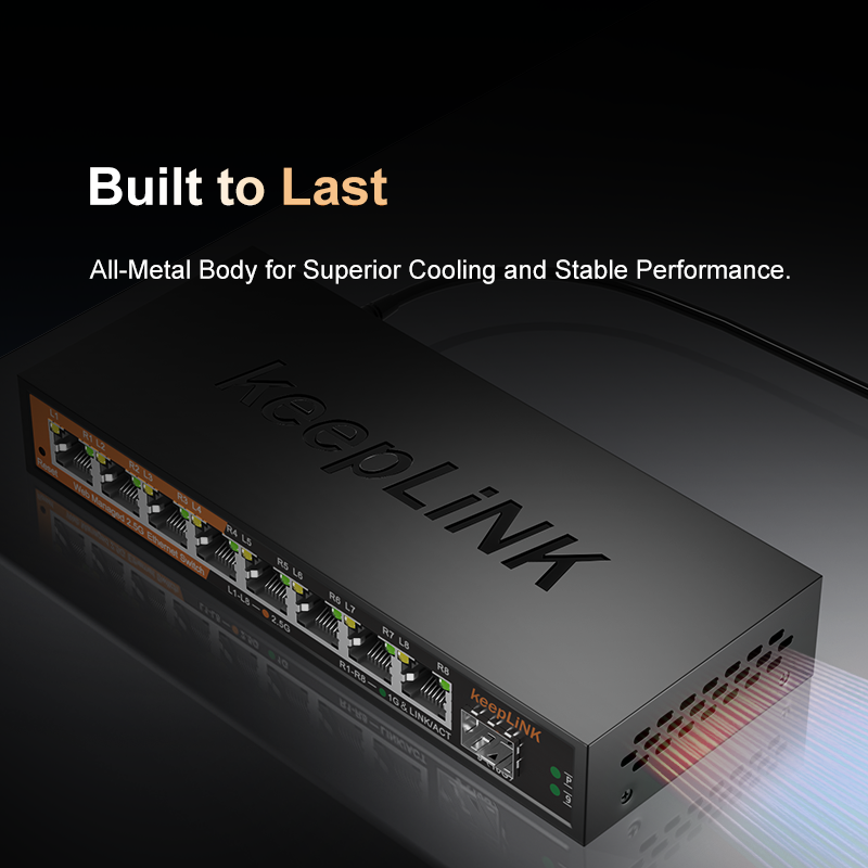 KeepLiNK 2.5Gb Managed Switch  - Sfp+ 10G Managed Switch 8 Port review and price