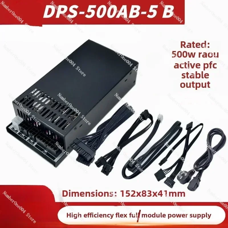 500W 80Plus Gold Flex ATX PSU  - Atx Power Supply 1U Flex 500W review and price