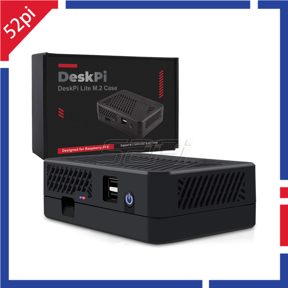52Pi DeskPi Lite NAS Case with - Deskpi Super6C review and price
