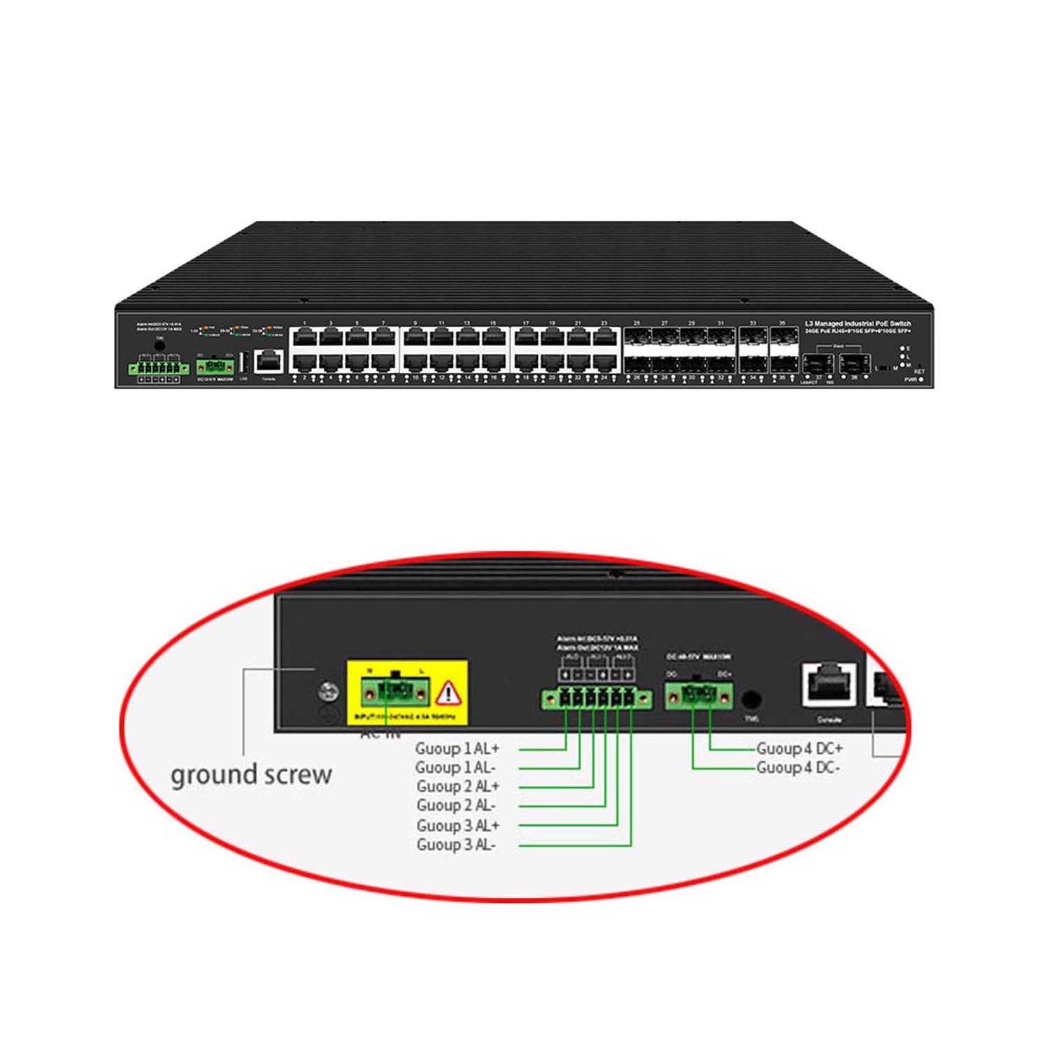 10G uplink 38 ports industrial - Sfp+ 10G Managed Switch 8 Port review and price