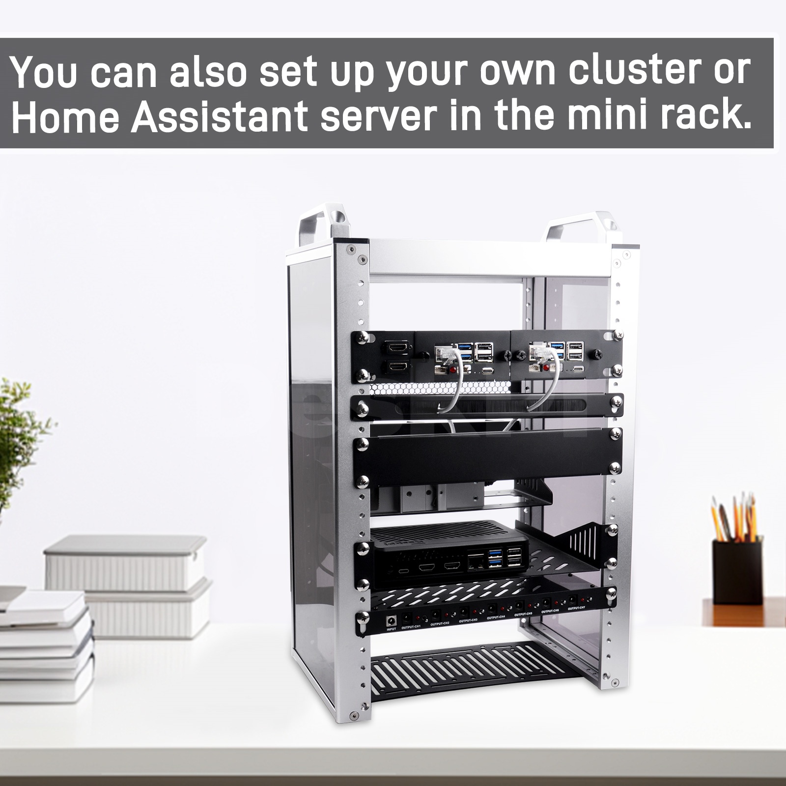 DeskPi Rackmate 10-inch 1U Rac - Deskpi Super6C review and price