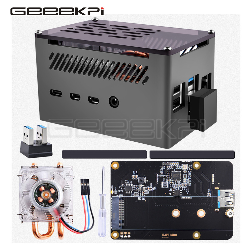 GeeekPi  Aluminum Brick Case B - Turing Pi 2 review and price