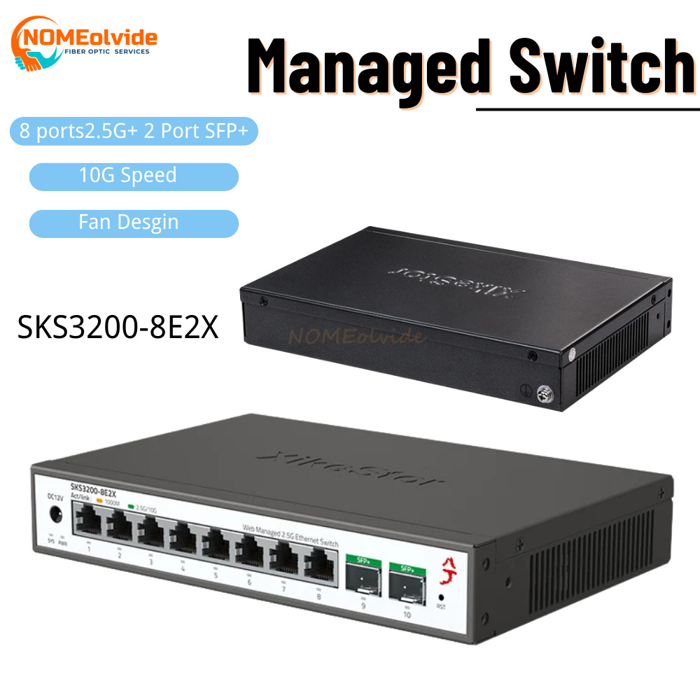 SKS3200 XikeStor 10 Ports L2 S - Sfp+ 10G Managed Switch 8 Port review and price