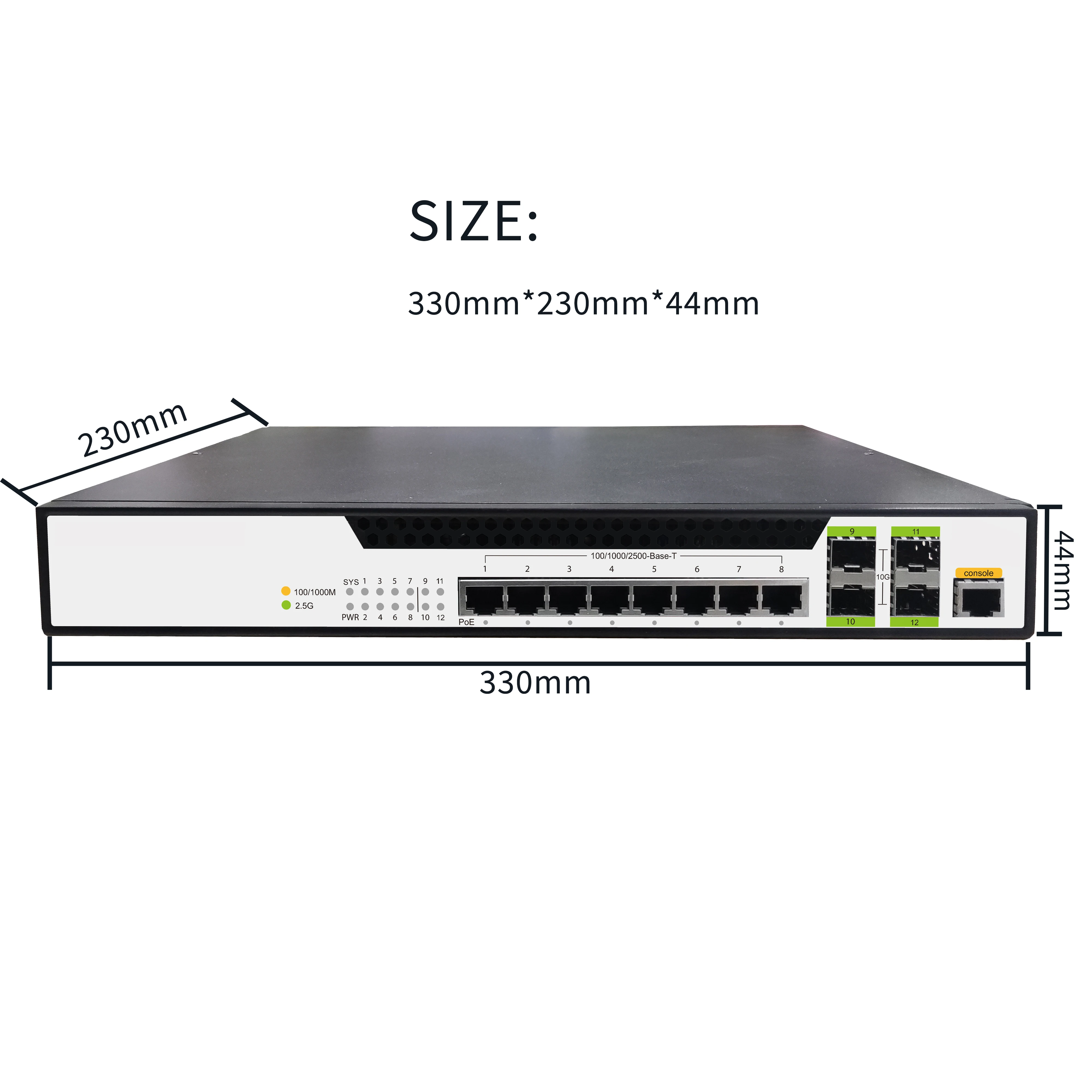 4/8/16/24/48 Port 2.5G Multi-G - Sfp+ 10G Managed Switch 8 Port review and price