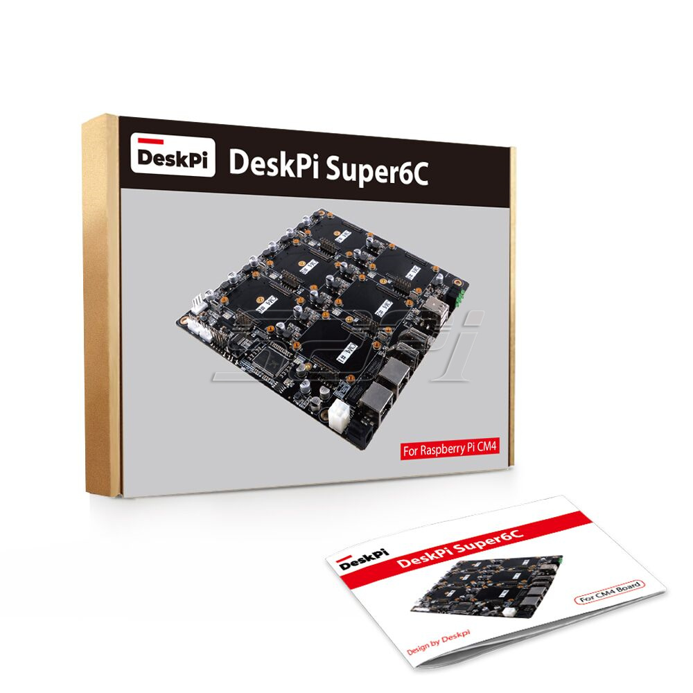 52Pi New DeskPi Super6C Raspbe - Deskpi Super6C review and price