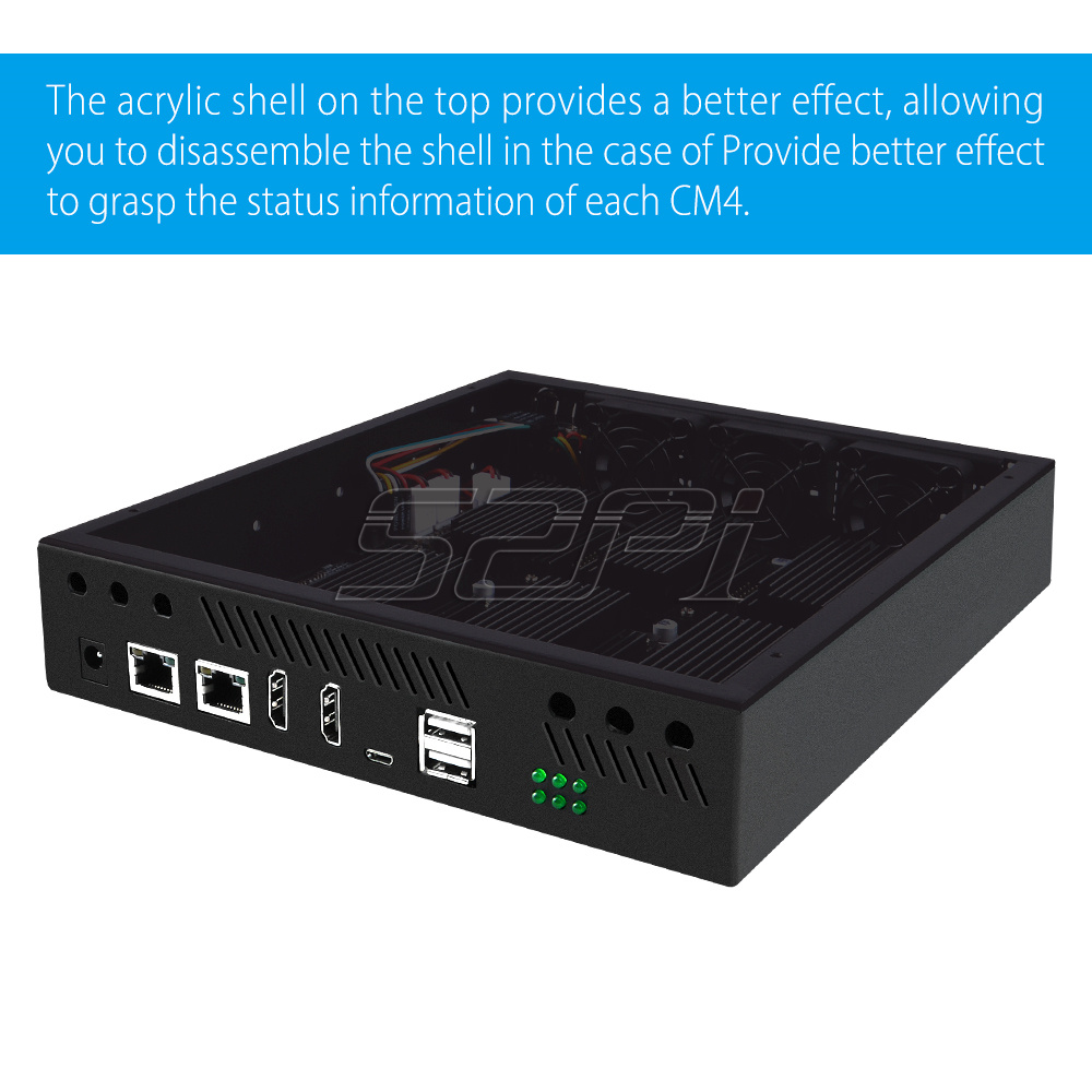 52Pi New DeskPi Super6C Raspbe - Deskpi Super6C review and price
