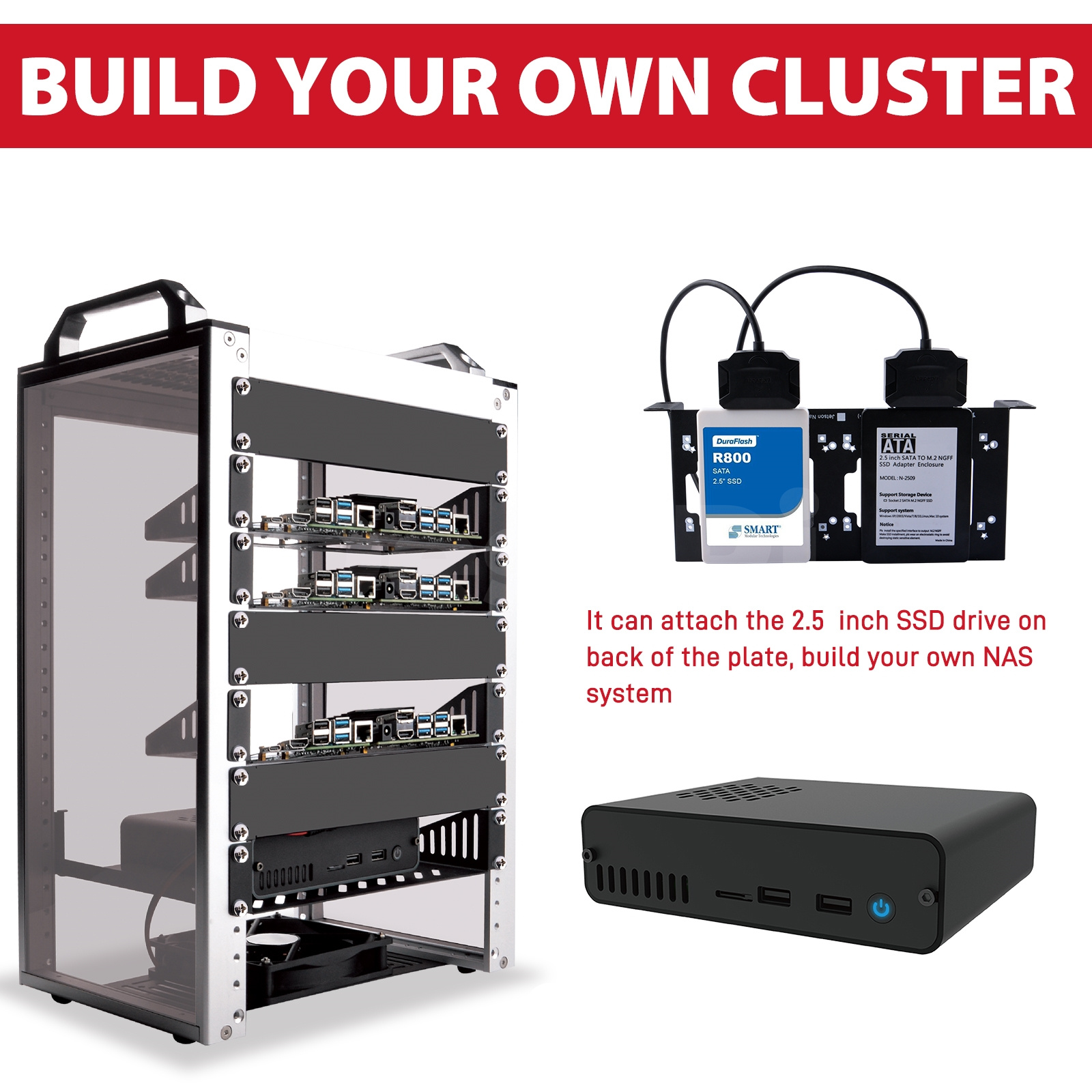 DeskPi RackMate T1 Rackmount,  - Deskpi Super6C review and price
