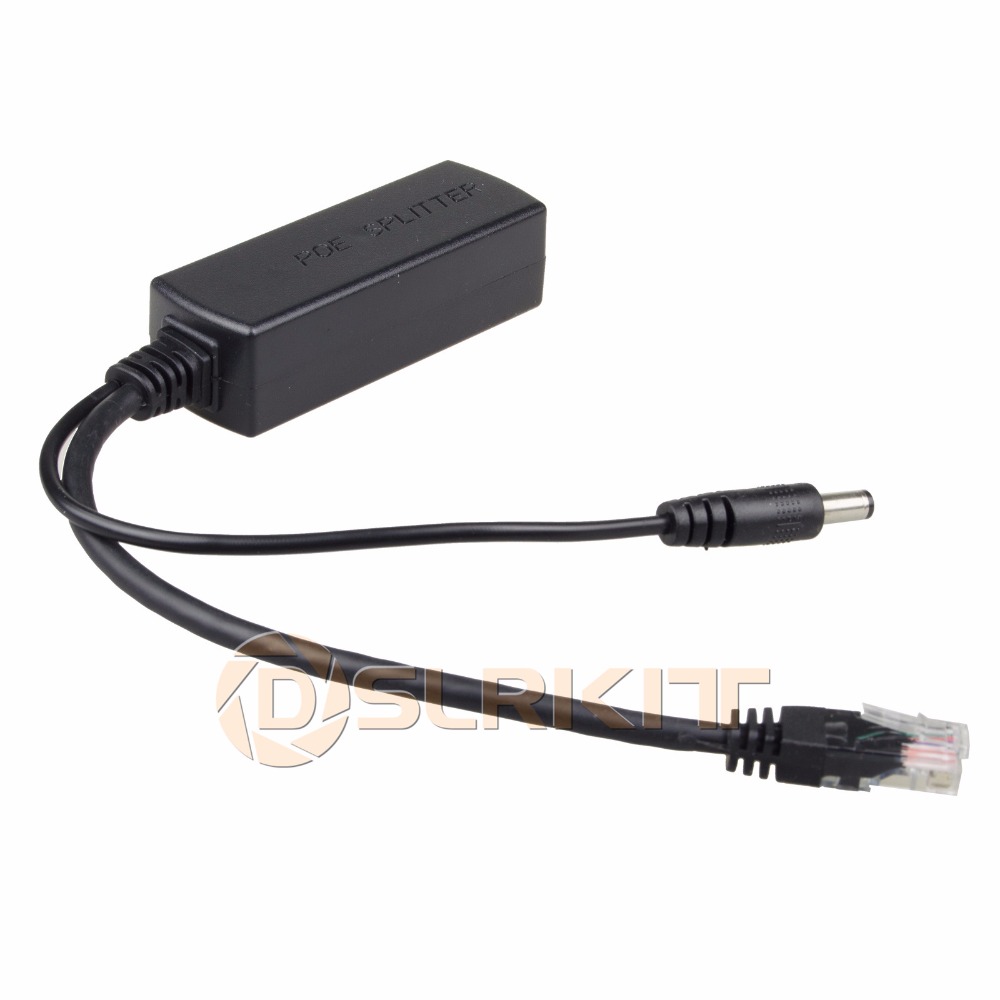 DSLRKIT Gigabit Active PoE Spl - Active Poe Splitter Gigabit 12V 2A review and price