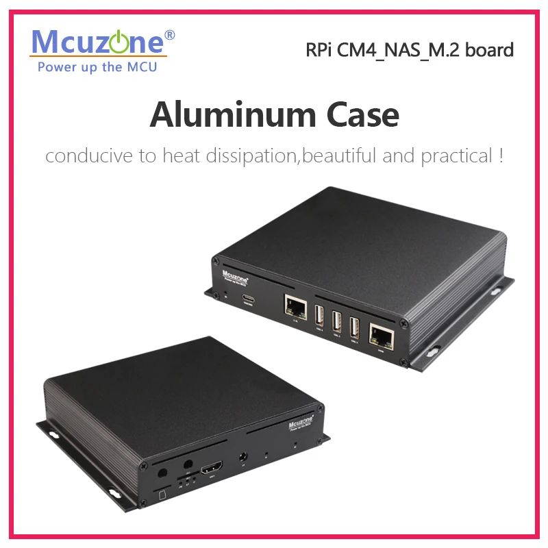 Raspberry Pi CM4_NAS_M.2 Board - Deskpi Super6C review and price