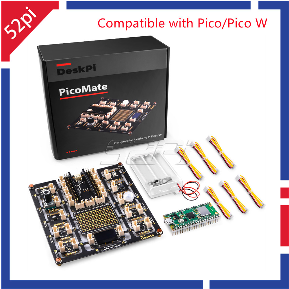 New! 52Pi DeskPi PicoMate V1.0 - Deskpi Super6C review and price