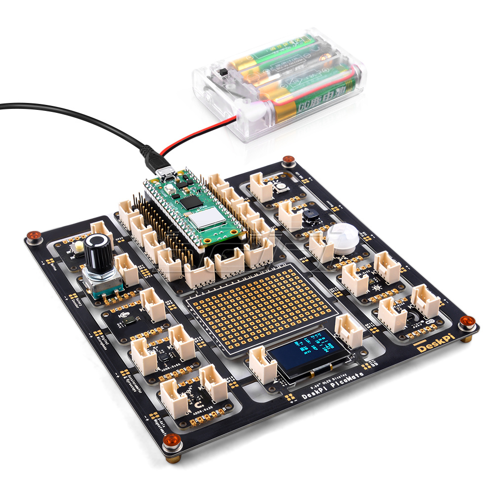 New! 52Pi DeskPi PicoMate V1.0 - Deskpi Super6C review and price